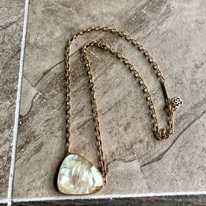 Kendra Scott - White Abalone Necklace